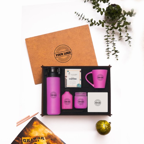 Ahşap Kutulu Hediye Seti 3626-15